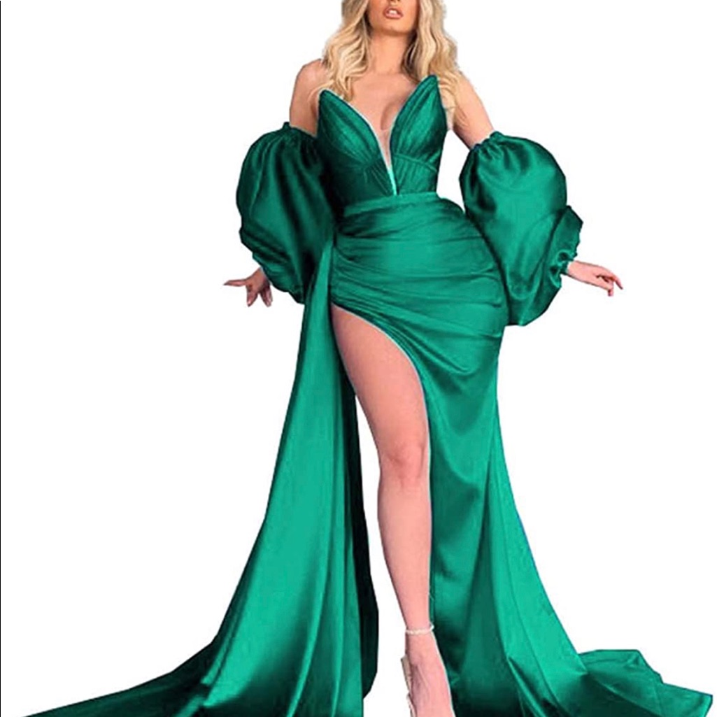 Sweetheart Emerald Green Dress. Worn Once For A Photoshoot. Tts